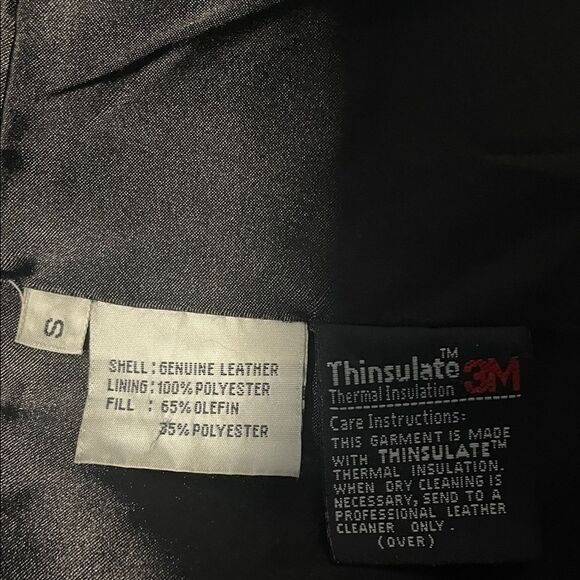 Gantos Vintage Women's Classic Black Leather Jacket - Picture 4 of 6